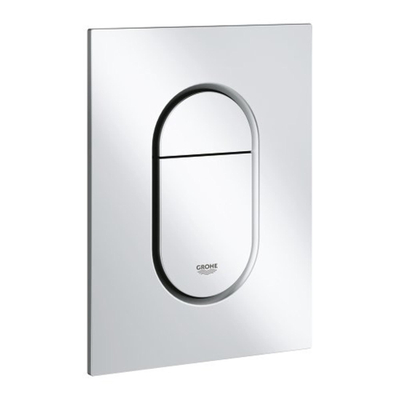 Grohe Arena Cosmopolitan Bedieningsplaat - S-Size - 2-knops - mat chroom