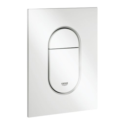 Grohe Arena Cosmopolitan Bedieningsplaat - S-Size - 2-knops - wit