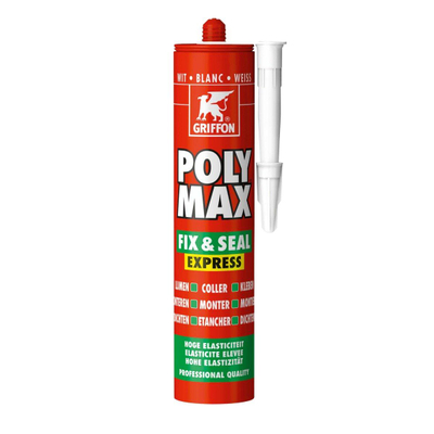 Griffon Poly max ms colle mastic d'étanchéité 290 ml. blanc