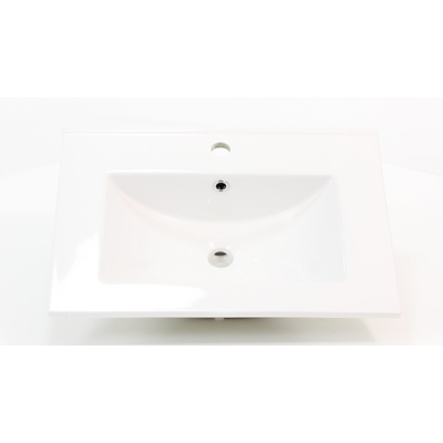 Royal Plaza Talis Lavabo pour meuble 60x45cm 1 trou de robinet avec trop-plein Blanc