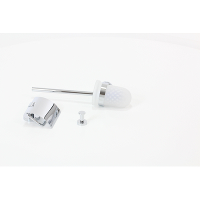 Royal plaza Salix toiletset haak+rolhouder+borstelhouder chroom SHOW26100
