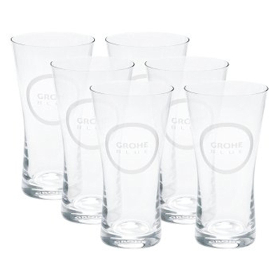 GROHE Blue verres à eau 6 pièces