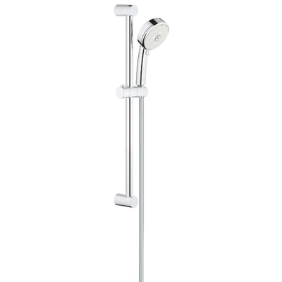 GROHE New Tempesta Cosmopolitan Ensemble de douche 60cm avec douchette 3 jets 9.5L/min. chrome/blanc