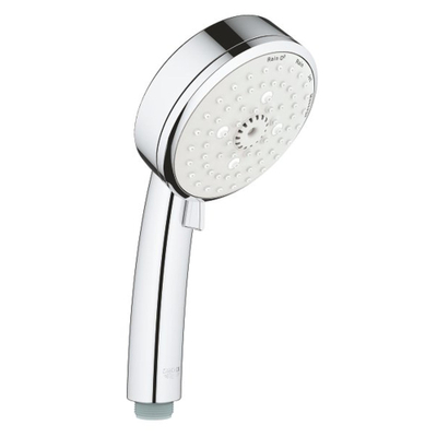 GROHE New Tempesta Cosmopolitan douchette à main avec 4 types de jets 9,5L/min. chrome/blanc