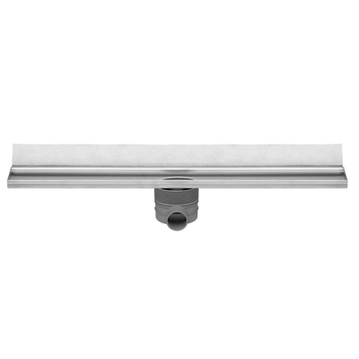 Easy Drain Multi Wall inbouwdeel RVS zonder rooster waterslot 30/35/50mm 80cm inbouw diepte 110mm met zijuitloop