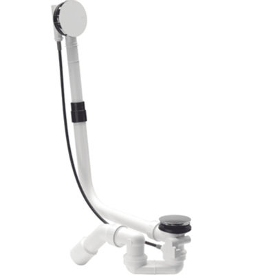 Bette Silhouette garniture de vidage et de trop-plein Multiplex M5 version rallongée pour Silhouette chrome