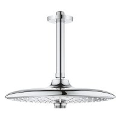 Grohe Euphoria 260 Hoofddouche - 26cm - 3 straalsoorten - plafondarm 14.2cm - chroom
