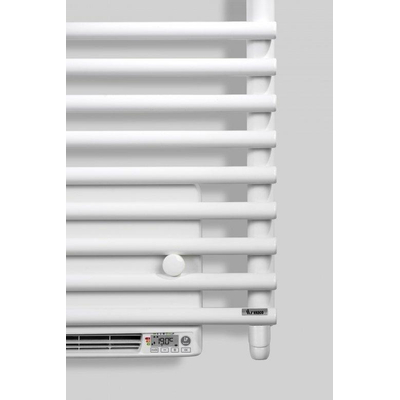 Vasco Agave HR-EL-BL Radiateur électrique design avec ventilateur 187.4x50cm 1000watt Blanc