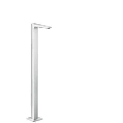 Hansgrohe Metropol plan de couverture pour sortie verticale de baignoire chromé