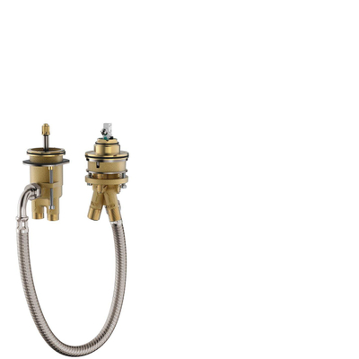 Hansgrohe Inbouwdeel - voor 2-gats badrandmengkraan - zilver