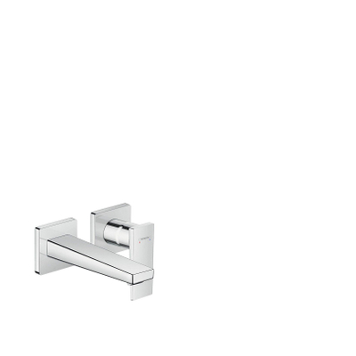 Hansgrohe Metropol afbouwdeel wastafelkraan - 2-gats - voorsprong 16.5cm - chroom