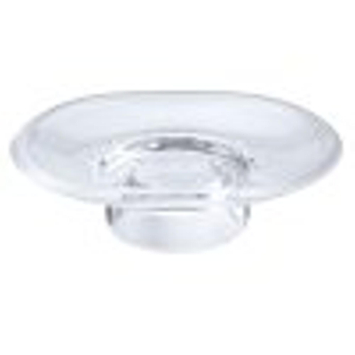 Hansgrohe Atoll Porte-savon Verre clair Chrome