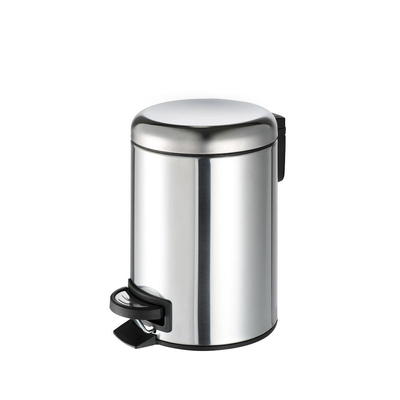 Geesa Hotel Poubelle à pédale softclose 3 litres Chromé