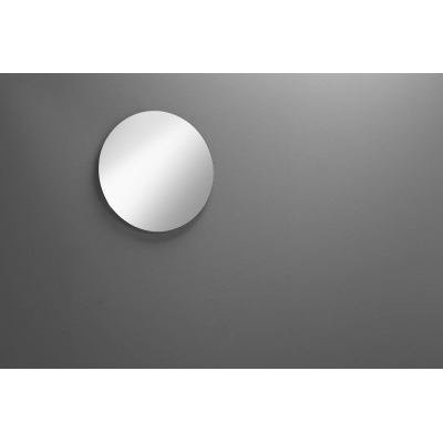 Royal Plaza Merlot miroir 60x60cm sans éclairage rond Verre Argent