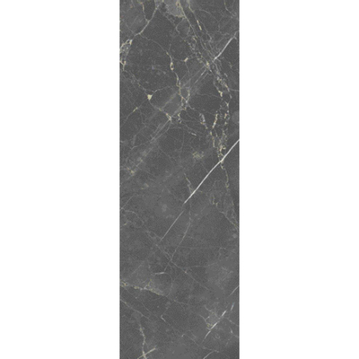 Royal Plaza Chella wandtegel - 30x90cm - 10mm - rechthoek - gerectificeerd - marmerlook - glans zwart