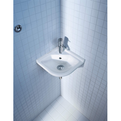 Duravit Starck 3 Lave mains d’angle 44x38.5cm Blanc