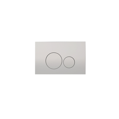 Royal Plaza Inala Plaque de commande WC boutons ronds argent