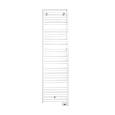 Vasco Iris HDR-EL Radiateur design électrique courbé vertical 133x50cm 750w blanc