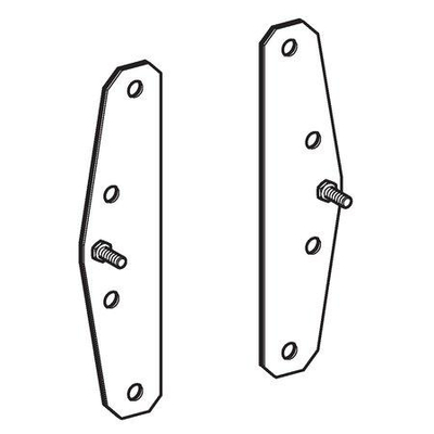 Geberit kit de fixation murale complète pour urinoir