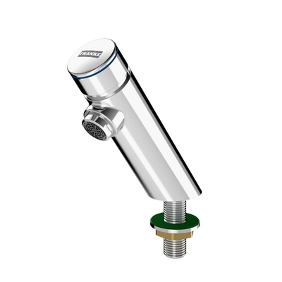 Franke F3 robinet de lavabo à fermeture automatique pour eau pré-mélangée chaude ou froide chrome