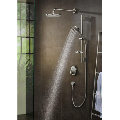 Hansgrohe Raindance Select S - select p - 3jet powderrain - doucheset - 65 cm. - hoogglans chroom