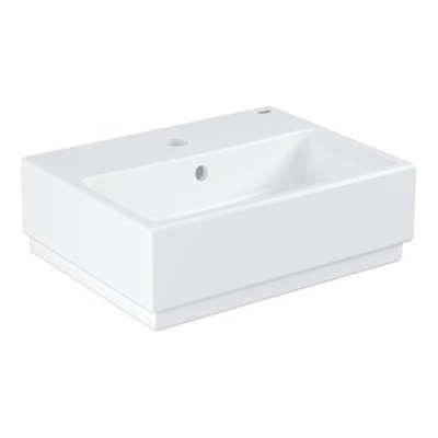 GROHE Cube céramique lave-mains 45x35cm Avec trou de robinetterie Pureguard blanc