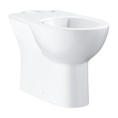 GROHE Bau cuvette au sol à sortie verticale à fond profond sans rebord de rinçage AO 36,5x68,7cm 6/3L blanc
