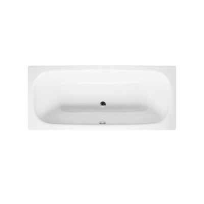 Bette Duett baignoire tôle d'acier rectangulaire 170x75x42cm blanc