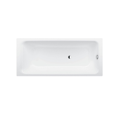 Bette Select baignoire tôle d'acier rectangulaire 160x70x42cm avec trop-plein arrière