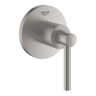 Grohe Atrio Inbouwthermostaat - 1 knop - stopkraan - supersteel