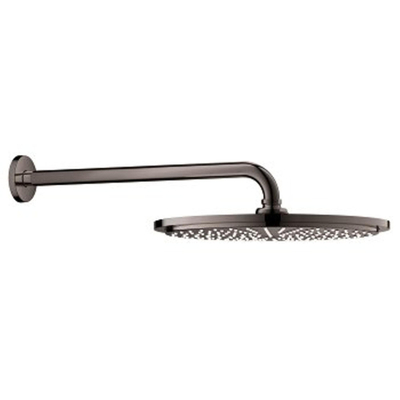 Grohe Rainshower Cosmopolitan 310 Douche Principale - 31cm - 1 type de jet - bras mural 38cm - graphite dur