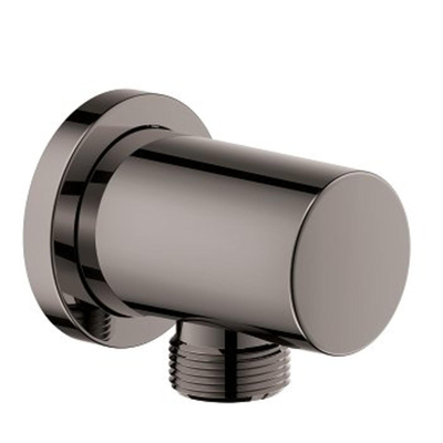 Grohe Rainshower Wandaansluitbocht - ronde rozet - hard graphite (antraciet)