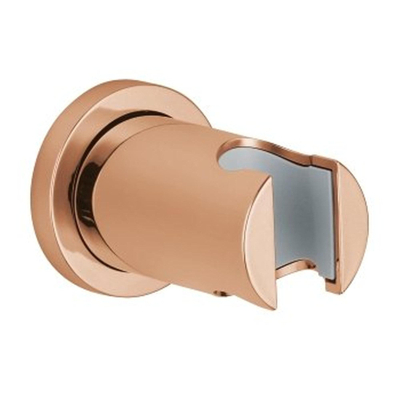 GROHE Rainshower Support de douchette murale - non réglable - rosace ronde - warm sunset