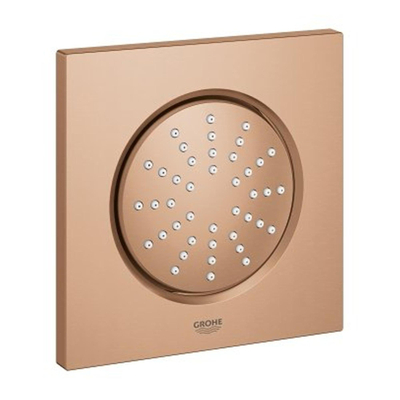 GROHE Rainshower F5 Douche latérale 1 jet 12.7x12.7cm robinet à encastrer inclusif Warm sunset brossé (cuivre)