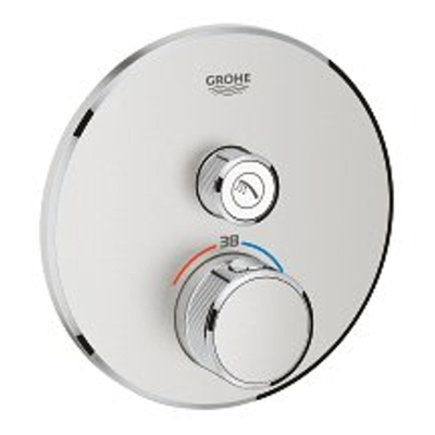 Grohe Grohtherm SmartControl Inbouw Douchekraan - thermostatisch - Supersteel (RVS)