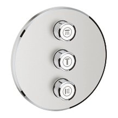 Grohe Grohtherm SmartControl Afdekset - thermostatisch - Supersteel (RVS)
