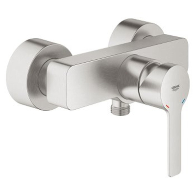 GROHE Lineare New douchekraan met koppelingen supersteel