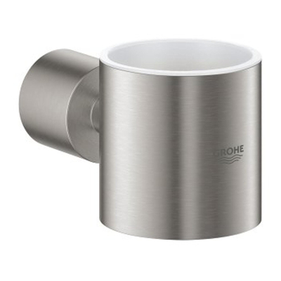 GROHE Atrio Porte-gobelet - 5,6x10,2x3,5cm - sans verre - super acier