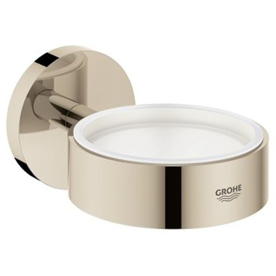 GROHE Essentials Wandhouder - voor zeepdispenser/glas - nikkel