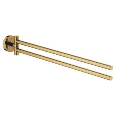 Grohe Essentials Handdoekhouder - 45cm - dubbel - draaibaar - cool sunrise (goud)