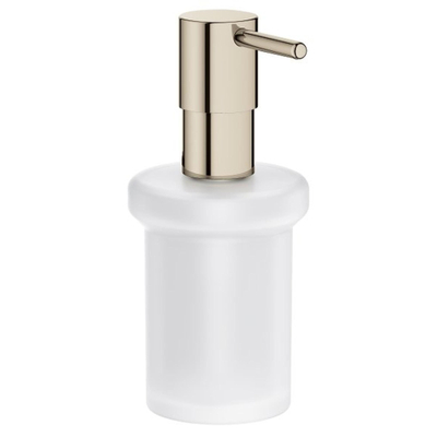 GROHE Essentials distributeur de savon en verre sans porteur nickel