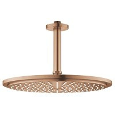 Grohe Rainshower Cosmopolitan 310 Hoofddouche - 31cm - 1 straalsoort - plafondarm 14.2cm - brushed warm sunset (koper)