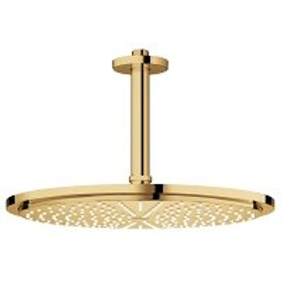 Grohe Rainshower Cosmopolitan 310 Hoofddouche - 31cm - 1 straalsoort - plafondarm 14.2cm - cool sunrise (goud)