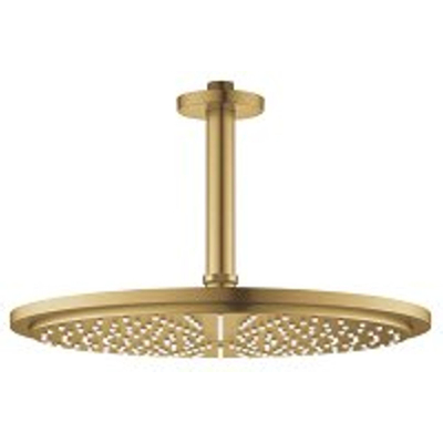 Grohe Rainshower Cosmopolitan 310 Hoofddouche - 31cm - 1 straalsoort - plafondarm 14.2cm - brushed cool sunrise (goud)