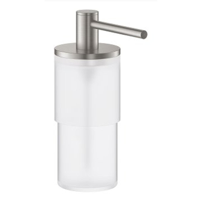 GROHE Atrio Distributeur de savon - 160ml - à poser - rond - SuperSteel