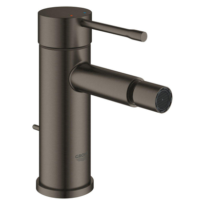 Grohe Essence New Bidetkraan - S-Size - met waste - brushed hard graphite (antraciet)