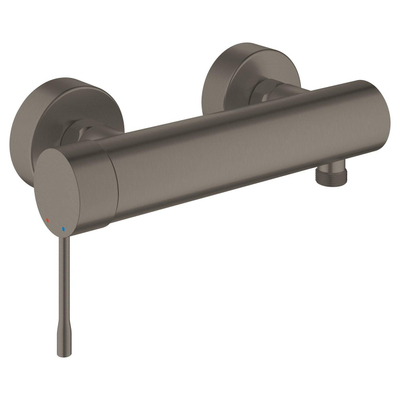 Grohe Essence New Douchekraan - met koppelingen - brushed hard graphite (antraciet)