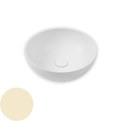 Royal plaza Kolor vasque à poser ronde 24cm ivoire