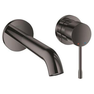 Grohe Essence New Wastafelkraan Inbouw - uitloop 18.3cm - M-size - hard graphite (antraciet)