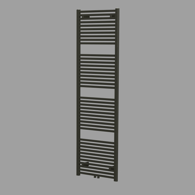 Royal Plaza Sorbus radiator 60x180cm 990watt recht met midden aansluiting mat zwart